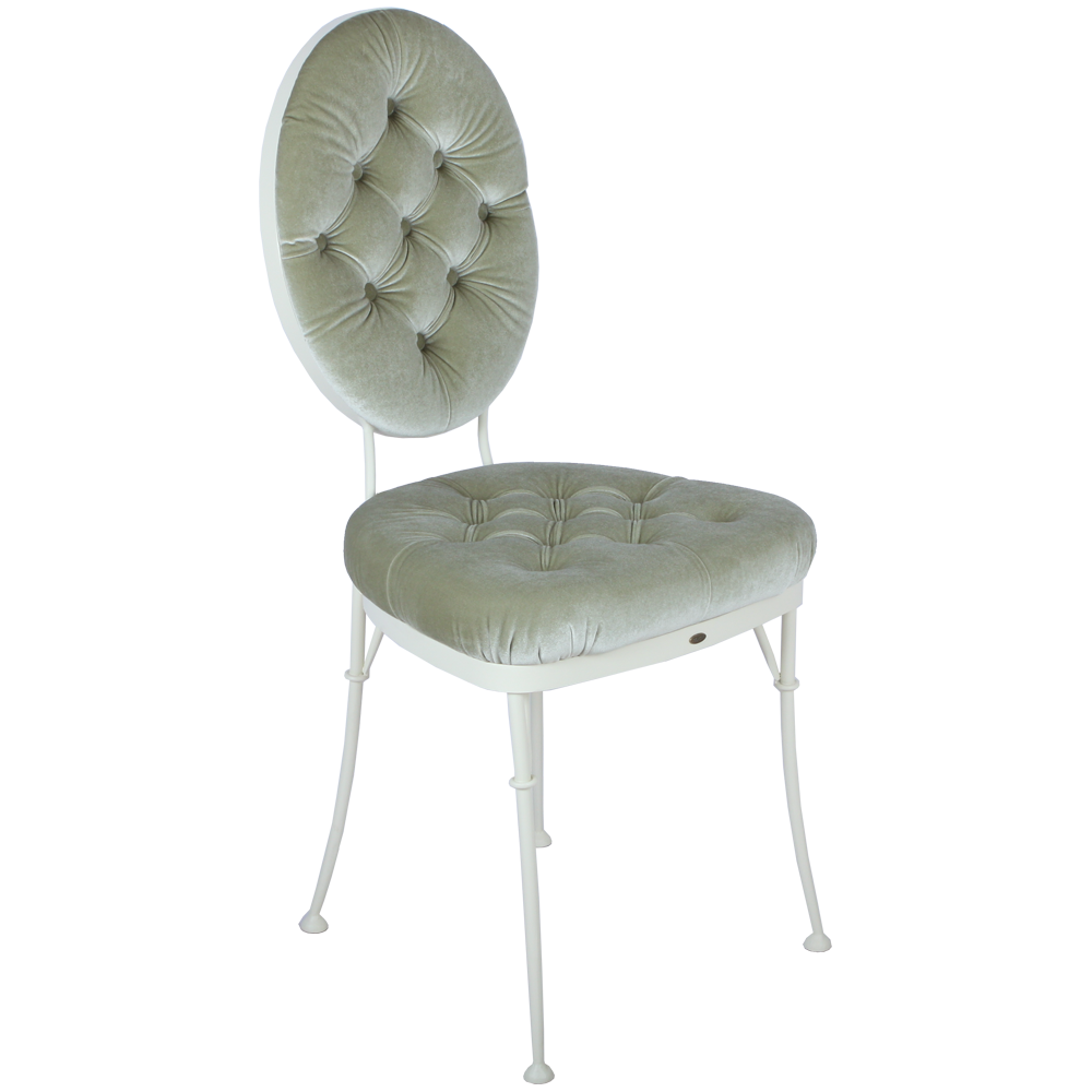 19015 Стул кованый Аделаида Айвори Амели Фисташковый BOGACHO 4627138244739