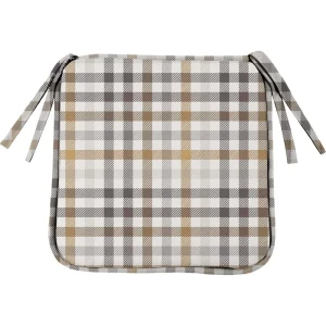 Галета Тартан 38x38 см цвет бежевый