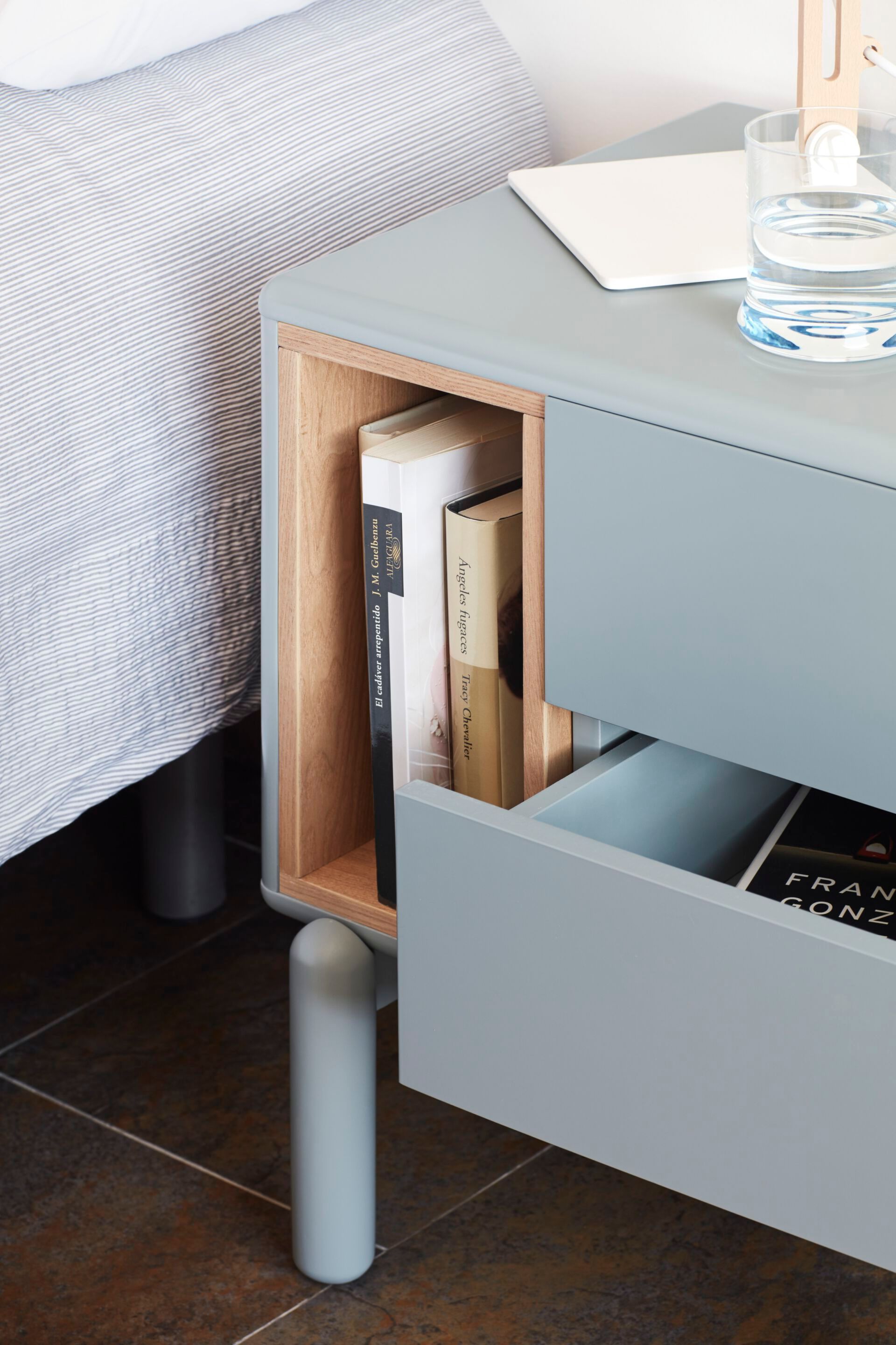 Прямоугольная прикроватная тумбочка из МДФ с ящиками TEULAT Corvo ARCH-00038420 - Вид №19