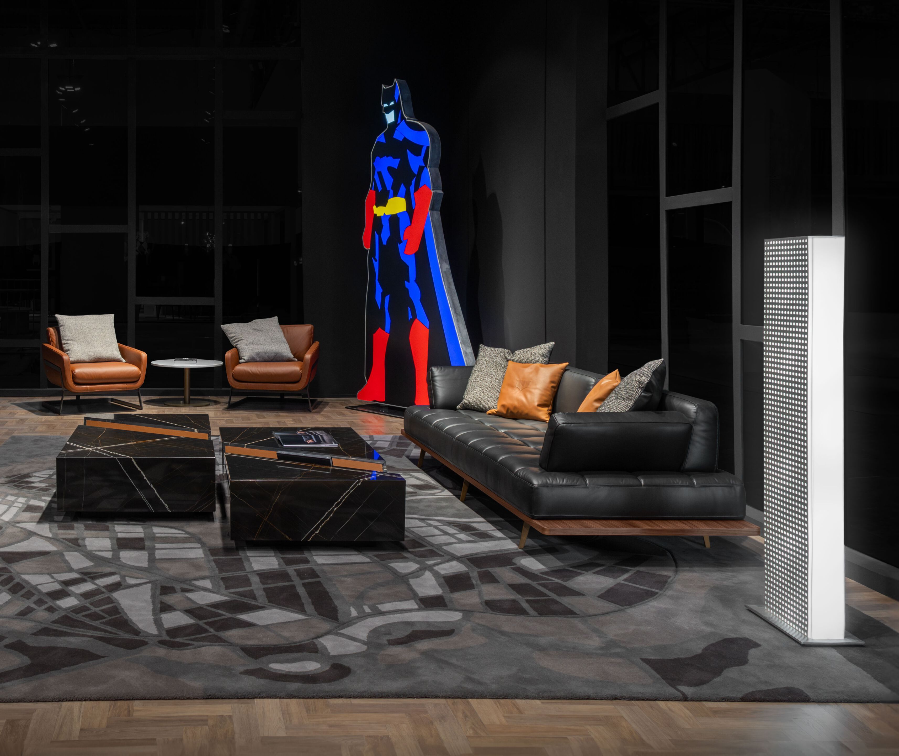 Металлический торшер Wayne Enterprises Home Collection WE-122 ARCH-00141270 - Вид №2