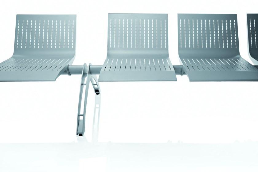 ALMA DESIGN Сиденье на стальной балке с подлокотниками Terminal sun-id-1403000 - Вид №4