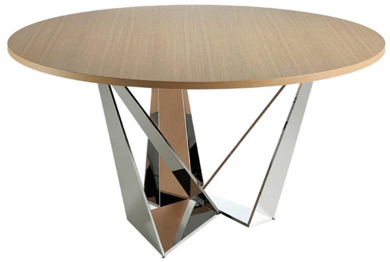 Angel Cerdá Круглый стол для гостиной из стали и дерева Nature life 1042.02 Angel Cerda - Вид №1