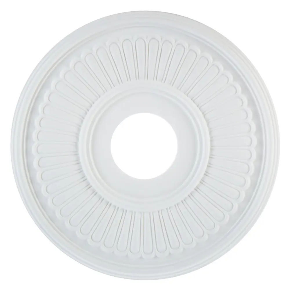 Розетка потолочная полиуретан Decomaster DR306 белая диаметр 40 см STLM-2028696