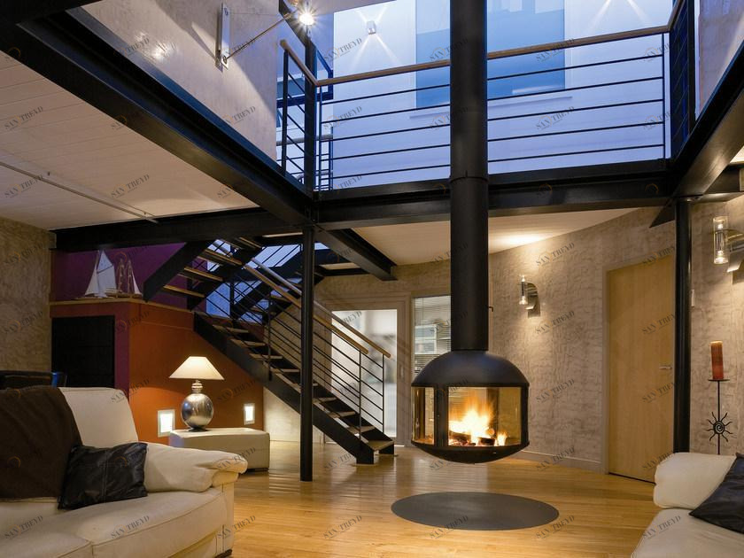 Focus creation Центральный подвесной камин Agorafocus sun-id-1448054