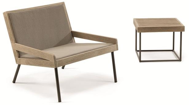 Ethimo Садовое кресло Batyline® с подлокотниками Allaperto Aapl00gc0 - Вид №1