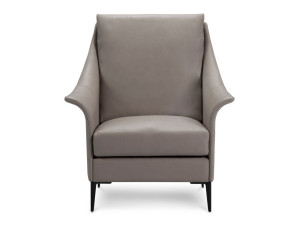 Съемное кожаное кресло с подлокотниками