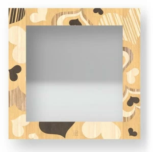 LIGNIS® Квадратное настенное зеркало в раме Dolcevita love 12.038