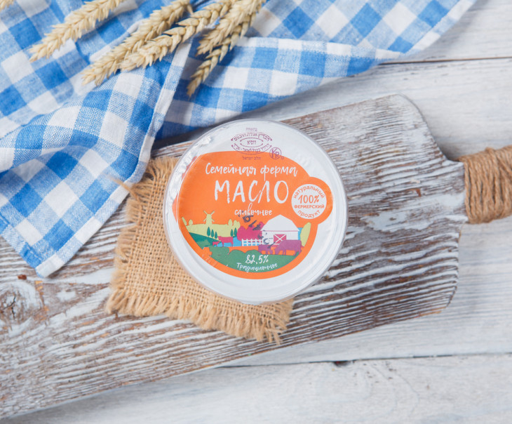 3123 Масло сливочное 82,5% Вкусляндия  - Вид №2