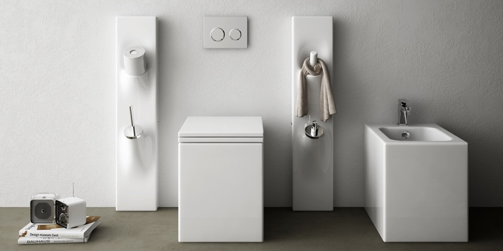 Стойка с аксессуарами SOTTO SOPRA UP OSC002 ArtCeram - Вид №1