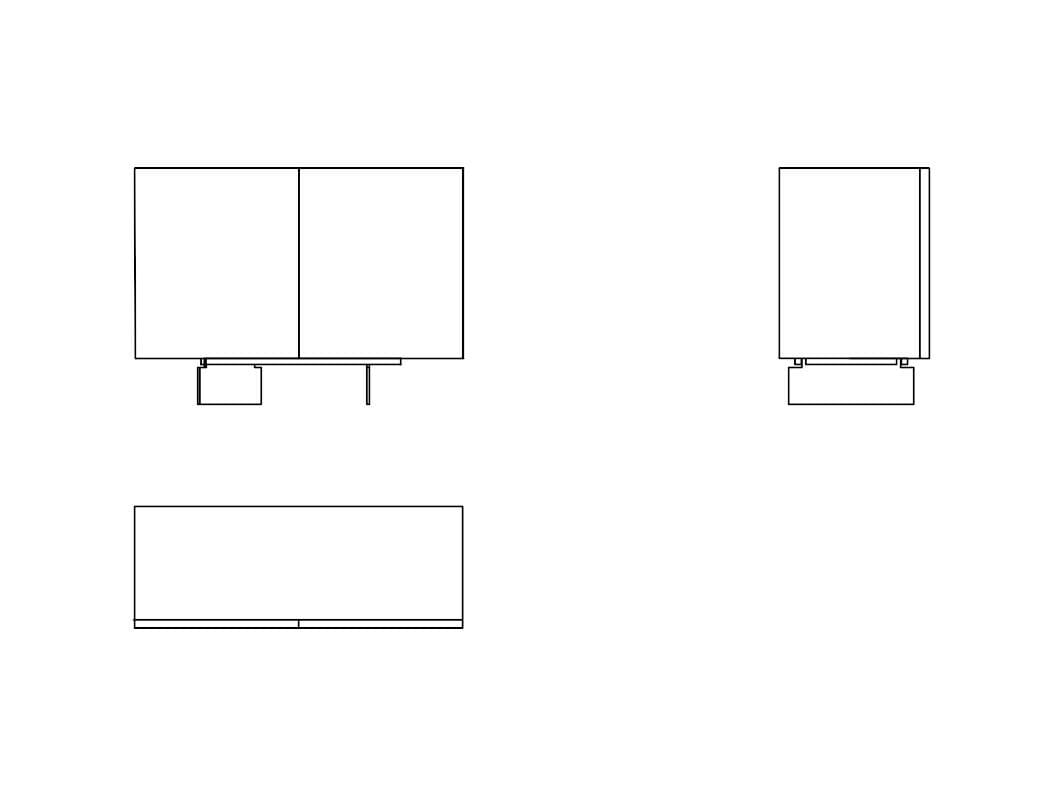 Деревянный шкаф Naturedesign Origin ARCH-00046412 - Вид №4