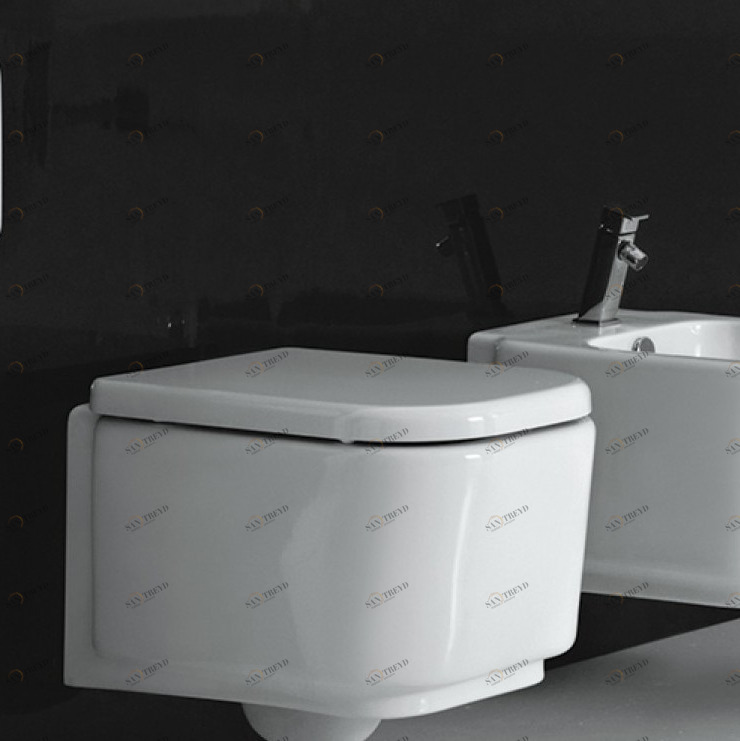 40032 Подвесной унитаз настенный Зеленый Althea Ceramica Design D-Style Италия