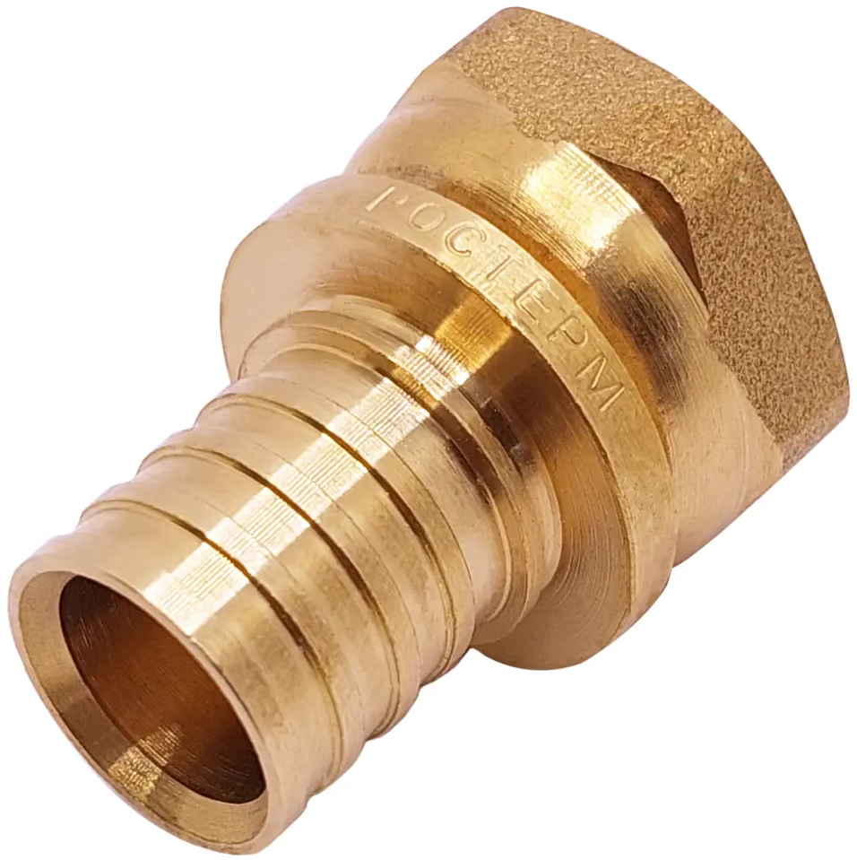 Переходник РОСТЕРМ 3/4"х20 мм для труб PEX-а с накидной гайкой 82107661