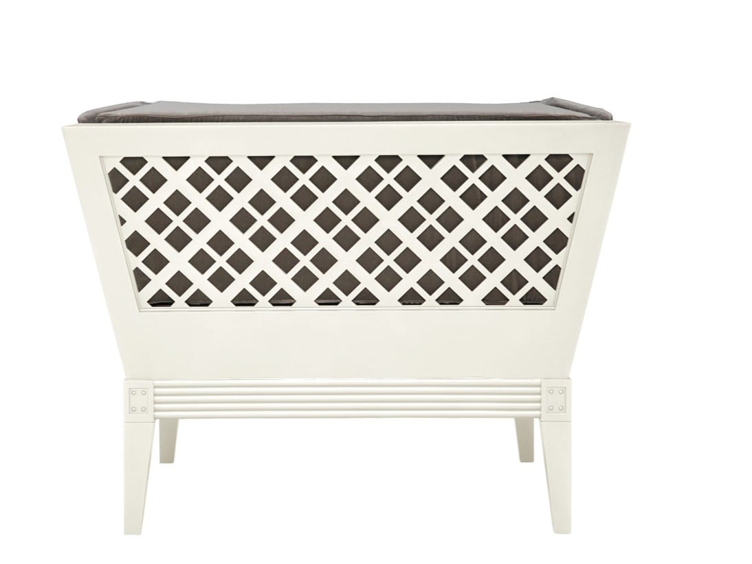 Алюминиевое клубное кресло с подлокотниками JANUS et Cie Quadratl ARCH-00135143 - Вид №3