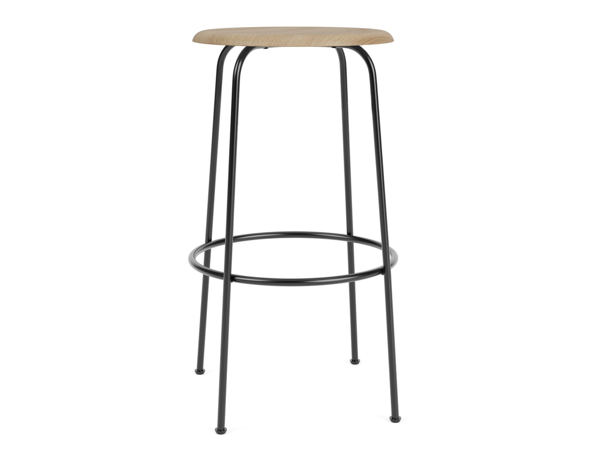 Стальной и деревянный барный стул Audo Copenhagen Afteroom ARCH-00116790