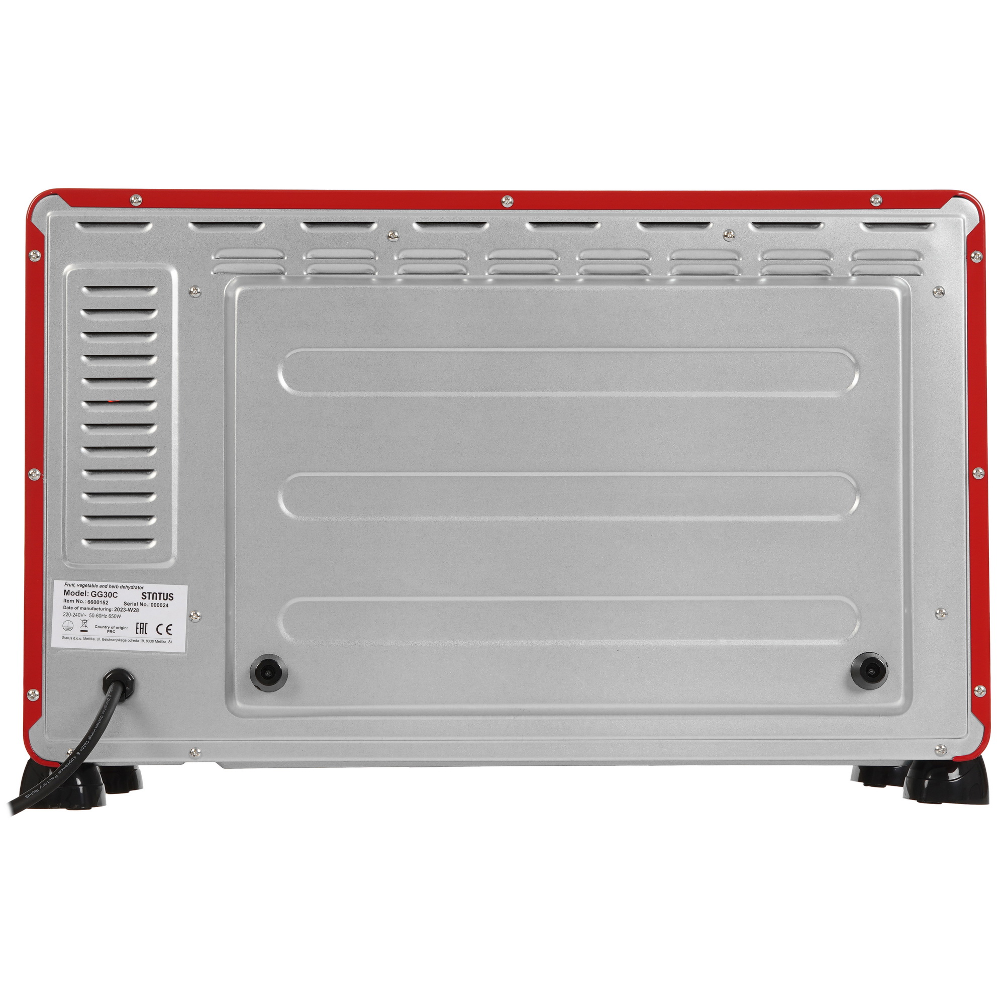 9908387 Сушилка для овощей и фруктов STATUS 6600152 красный STDN-0056756 - Вид №6