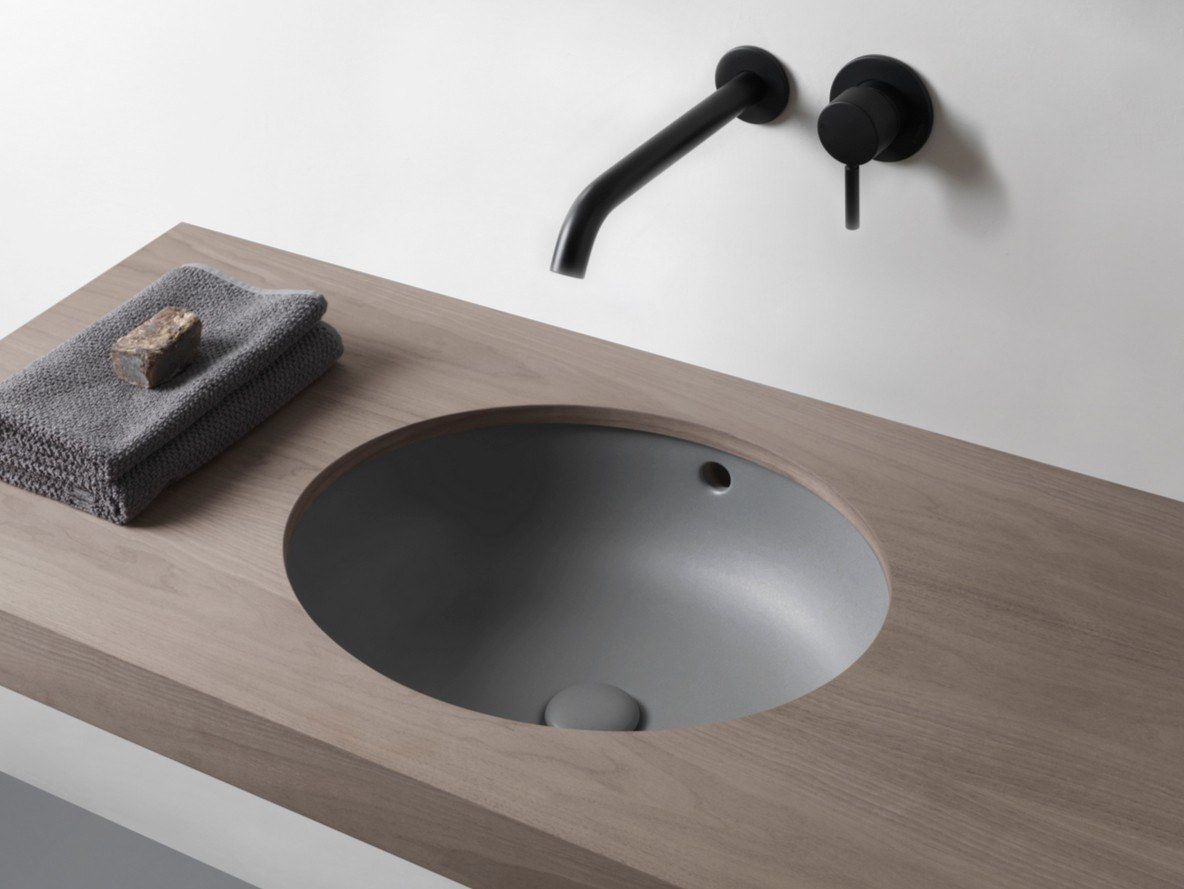 Керамическая овальная подводная раковина Ceramica Cielo ENJOY ARCH-00092251