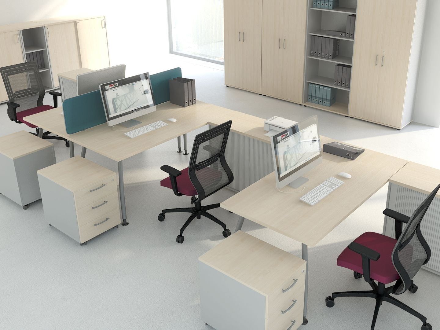 Офисное кресло с колесами с подлокотниками MDD TANYA ARCH-00062620 - Вид №5