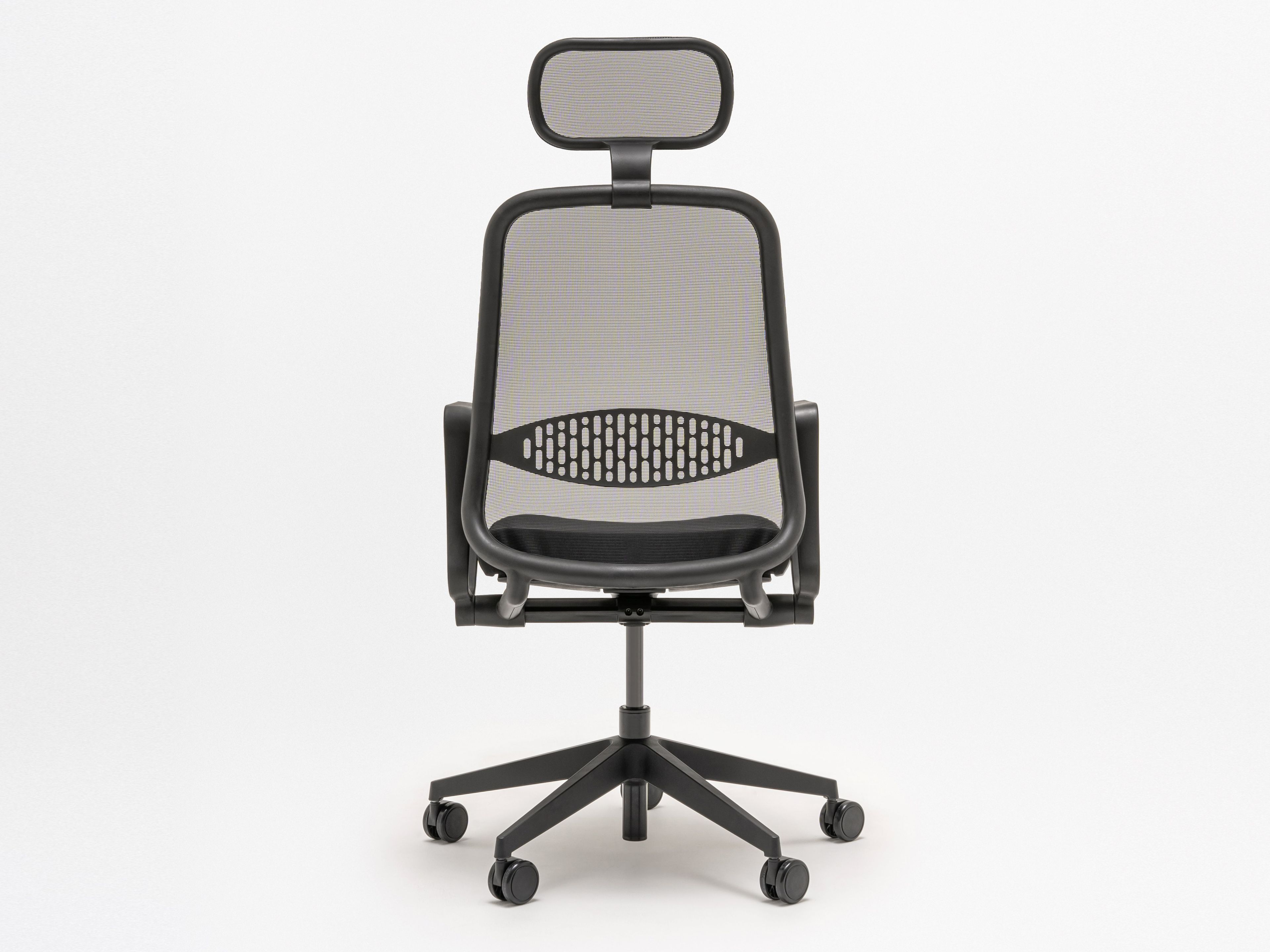 Тканевый поворотный офисный стул с подголовником MDD HI DRIVE ARCH-00116456 - Вид №27