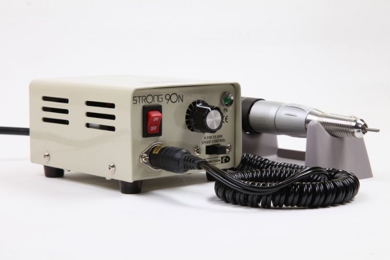 17205 Аппарат для маникюра Strong 90/120 (без педали в коробке) SAESHIN 