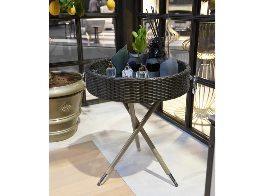 Круглый садовый столик из смолы Samuele Mazza Outdoor Canopus ARCH-00092590