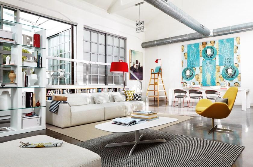 Calligaris Вращающееся кресло из ткани  Cs/3357 1300  - Вид №3