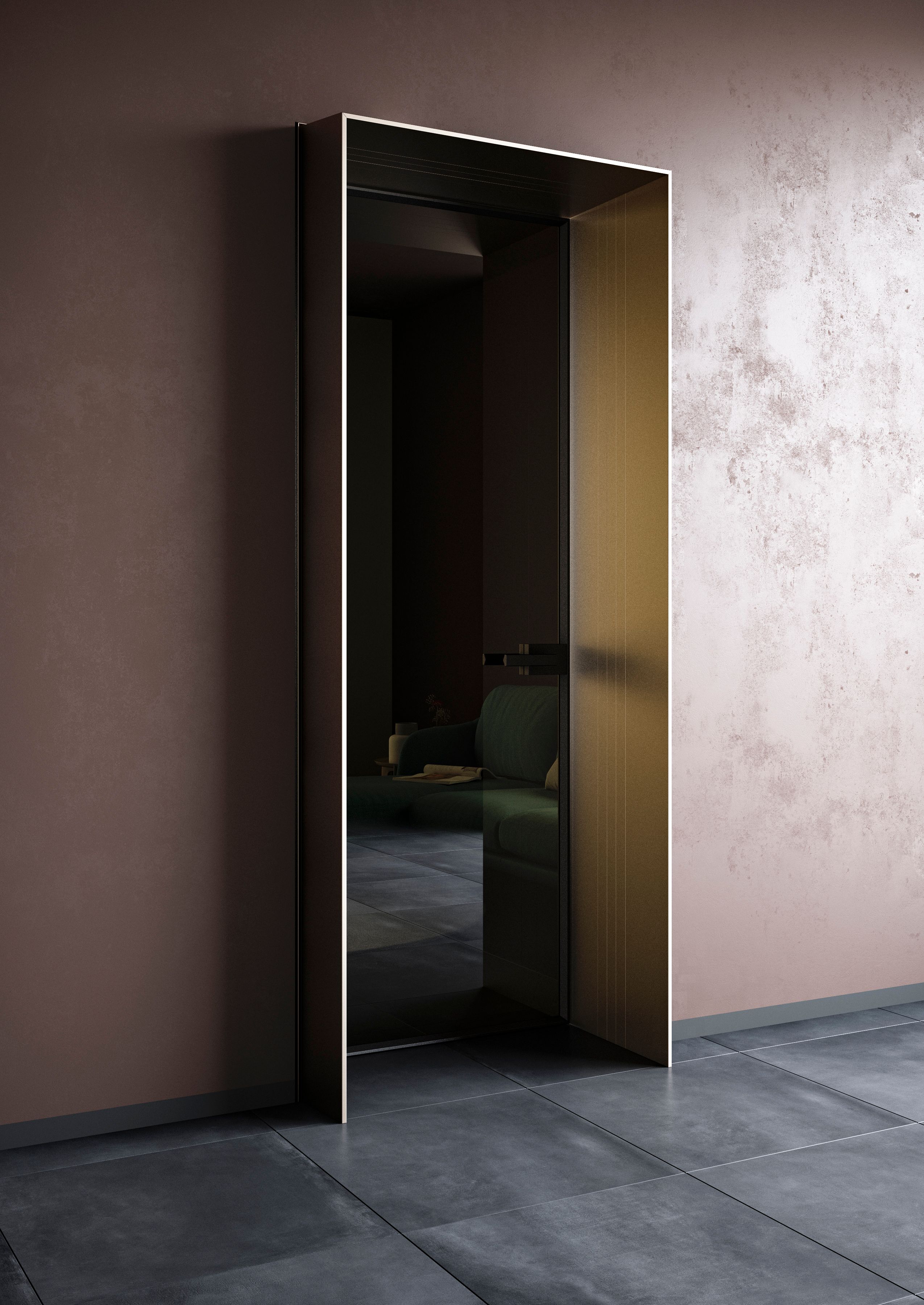 Стеклянная распашная дверь ALBED Entre-Deux ARCH-00049410 - Вид №2