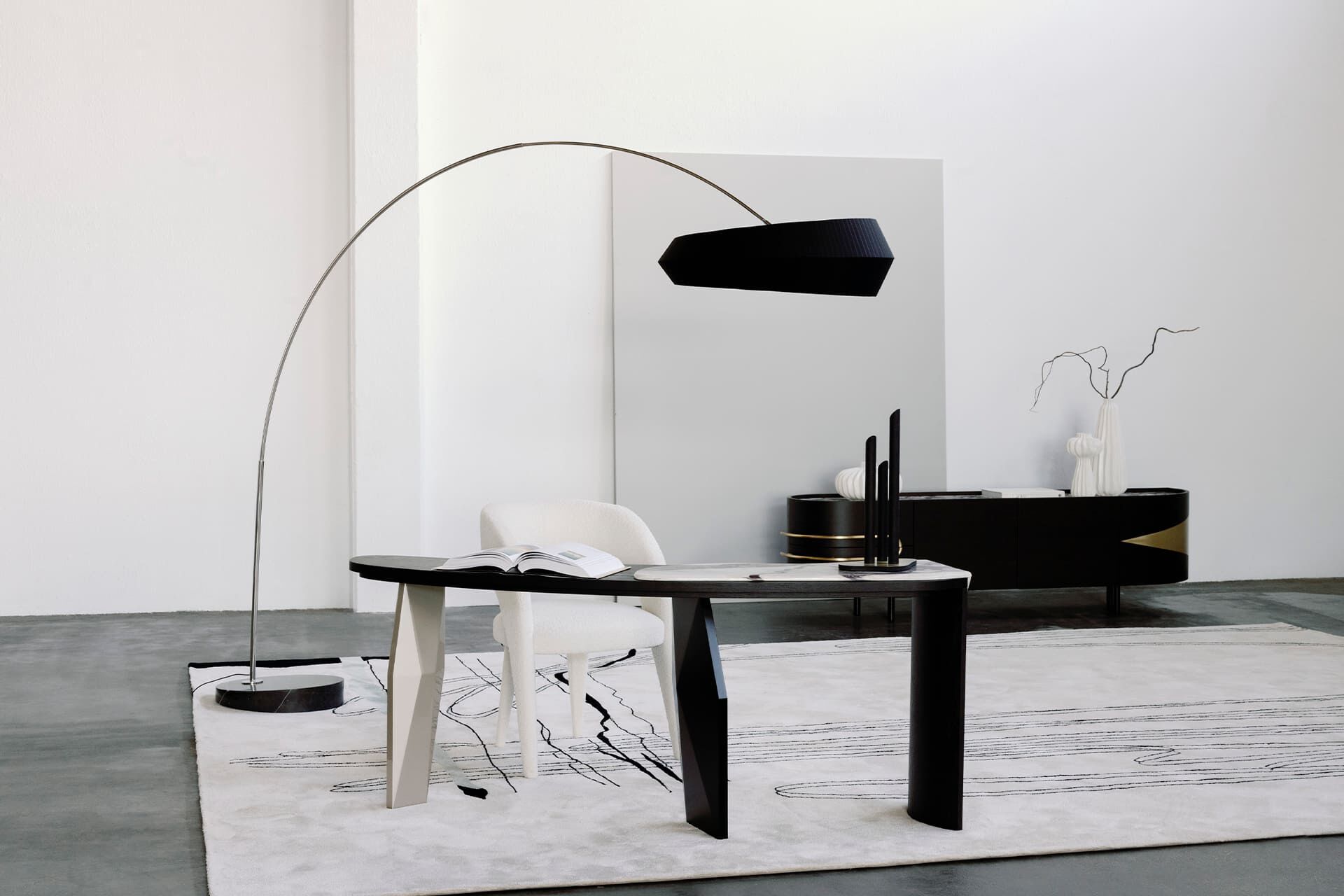 Бархатный стул с подлокотниками Greenapple Laurence ARCH-00052682 - Вид №10