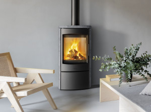 Стальная дровяная печь