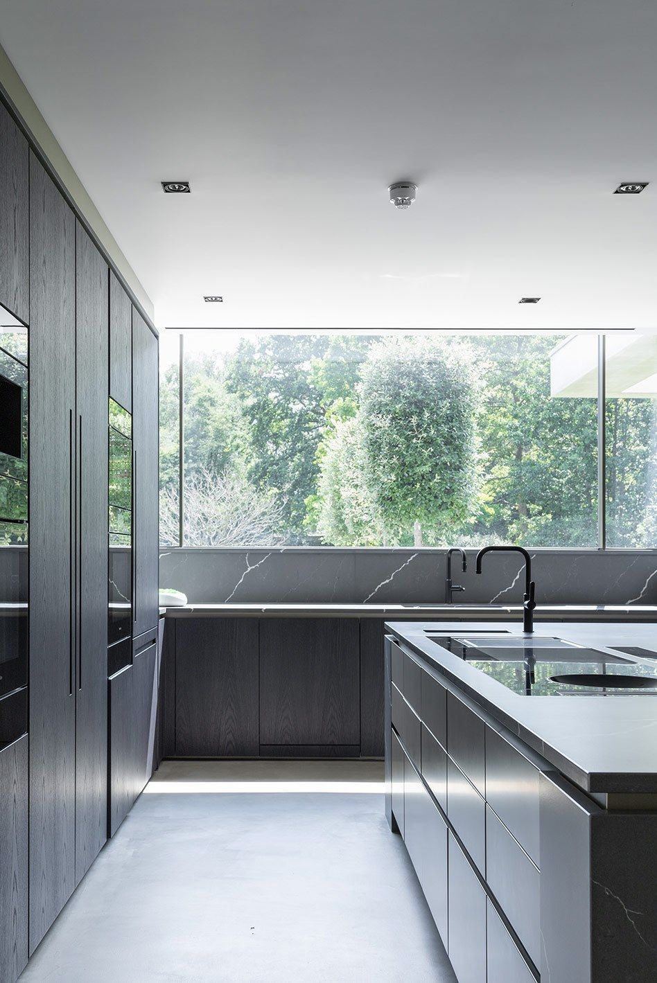 Кухня с островом со встроенными ручками TM Italia Cucine ARCH-00129249 - Вид №13