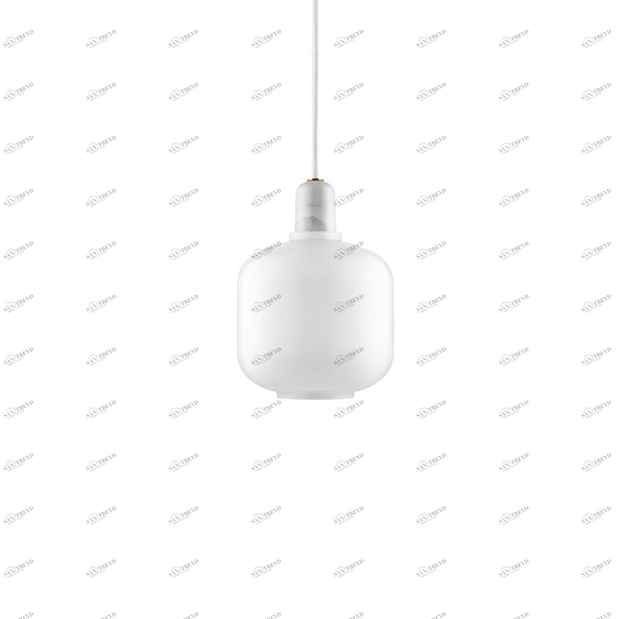 Лампа потолочная Amp Lamp EU 17 см, белая Normann Copenhagen 502073