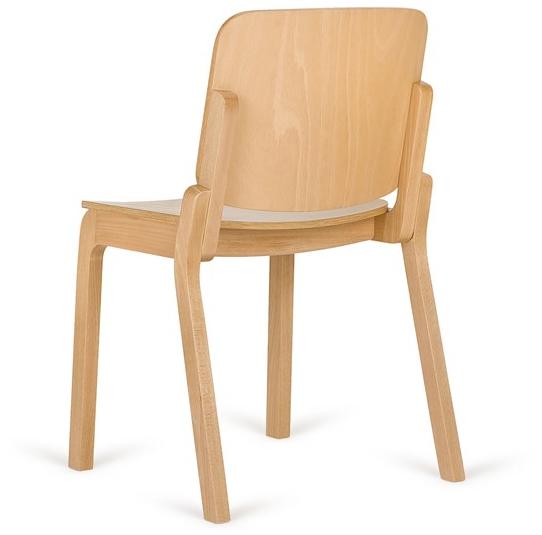 Paged Штабелируемый деревянный стул sun-id-1420573 - Вид №1