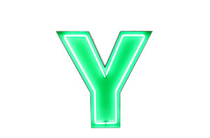 CIST121 Настольная лампа в детскую Буква Y