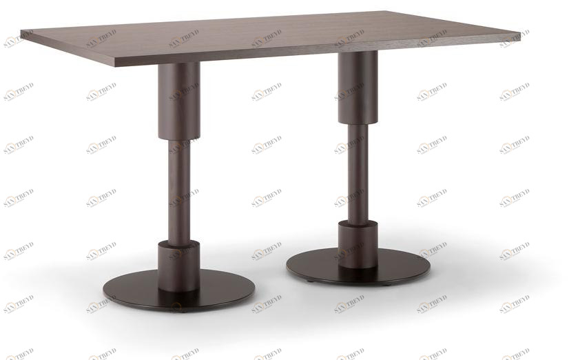 Tirolo Прямоугольный стол из массива дерева Orlando 081 d h75