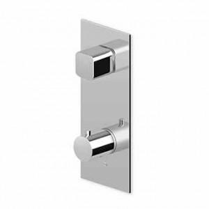 ZIN646 - R97810 - R97815 Встроенный термостатический смеситель для душа 1/2 "и переключатель на 2/3 с открытием / закрытием воды. Zucchetti Jingle