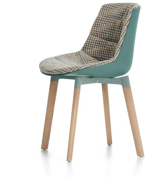 MDF Italia Стул из мягкой ткани Flow sun-id-1452751 - Вид №2