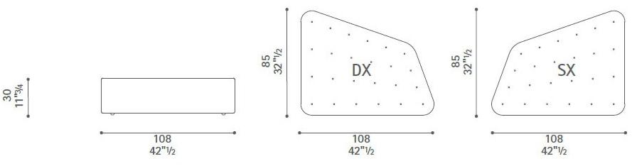 Poltrona Frau Журнальный столик из орехового дерева La collezione - divani e poltrone sun-id-1483063 - Вид №2