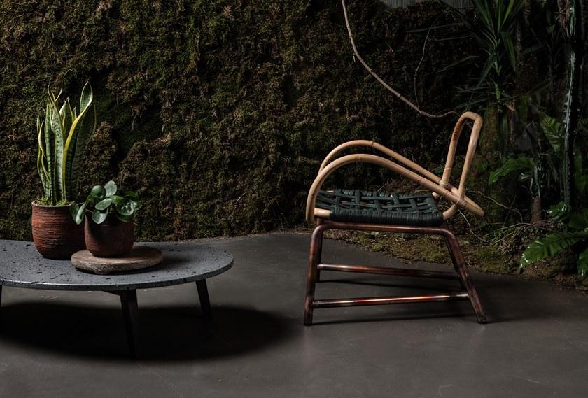 BAXTER Низкий стол из лавового камня sun-id-1449103 - Вид №2