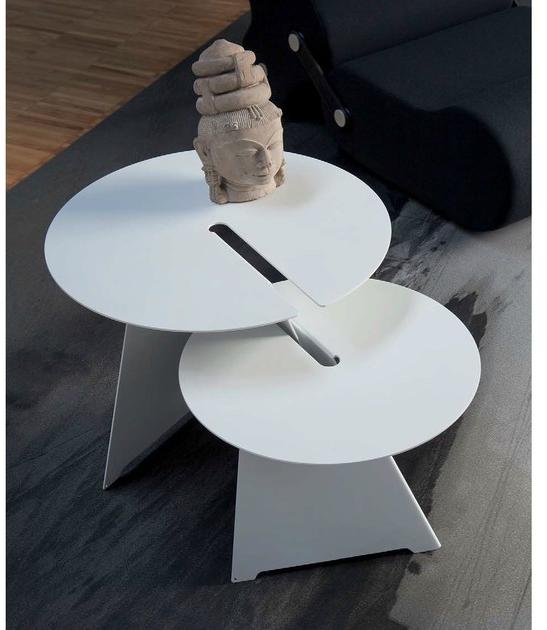 B-LINE Круглый журнальный столик из стали sun-id-1449305 - Вид №5