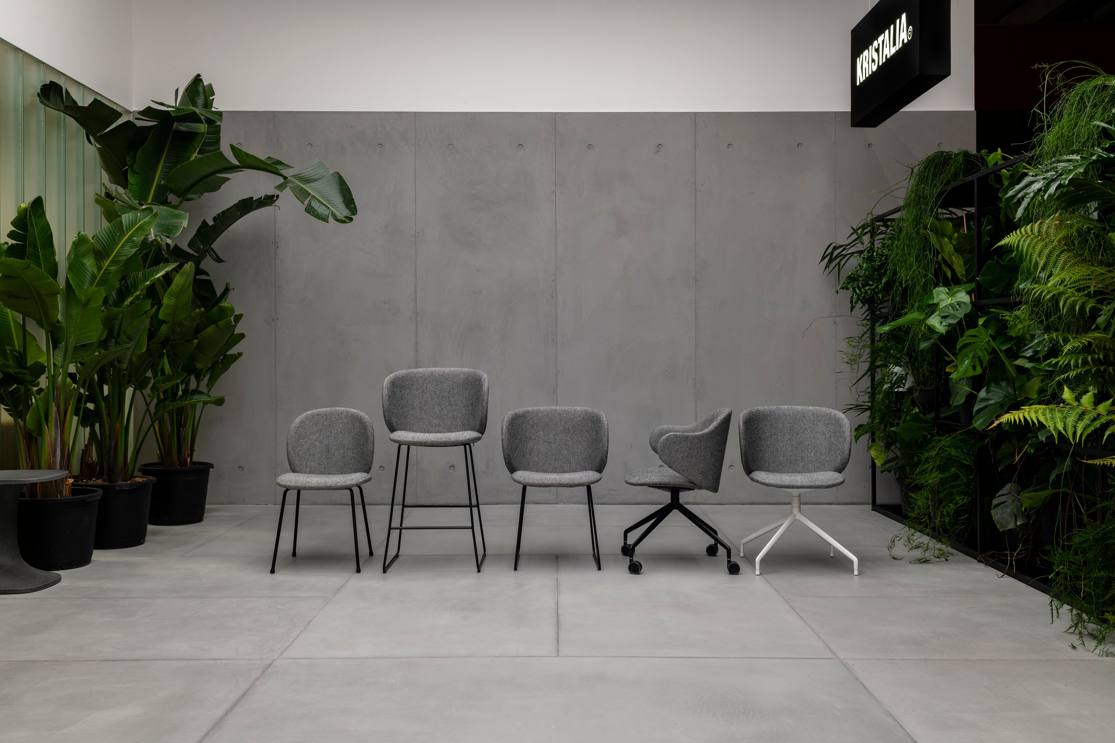 Стул с мягкой тканью Kristalia Dua ARCH-00059655 - Вид №5