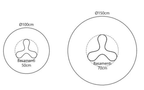 Круглый бронзовый обеденный стол mg12 Giorgia ARCH-00128206 - Вид №4