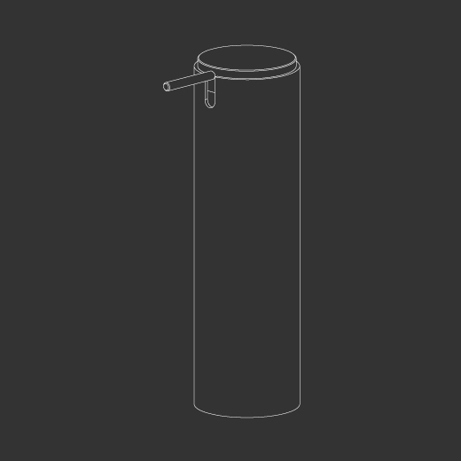 Дозатор жидкого мыла  DOS10 CEADESIGN  - Вид №1