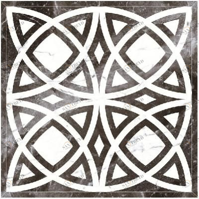 61/LR/d01-cut/1200x1200x10 (2m61/LR/d01) Black & White Kerranova K61LRD01CUT