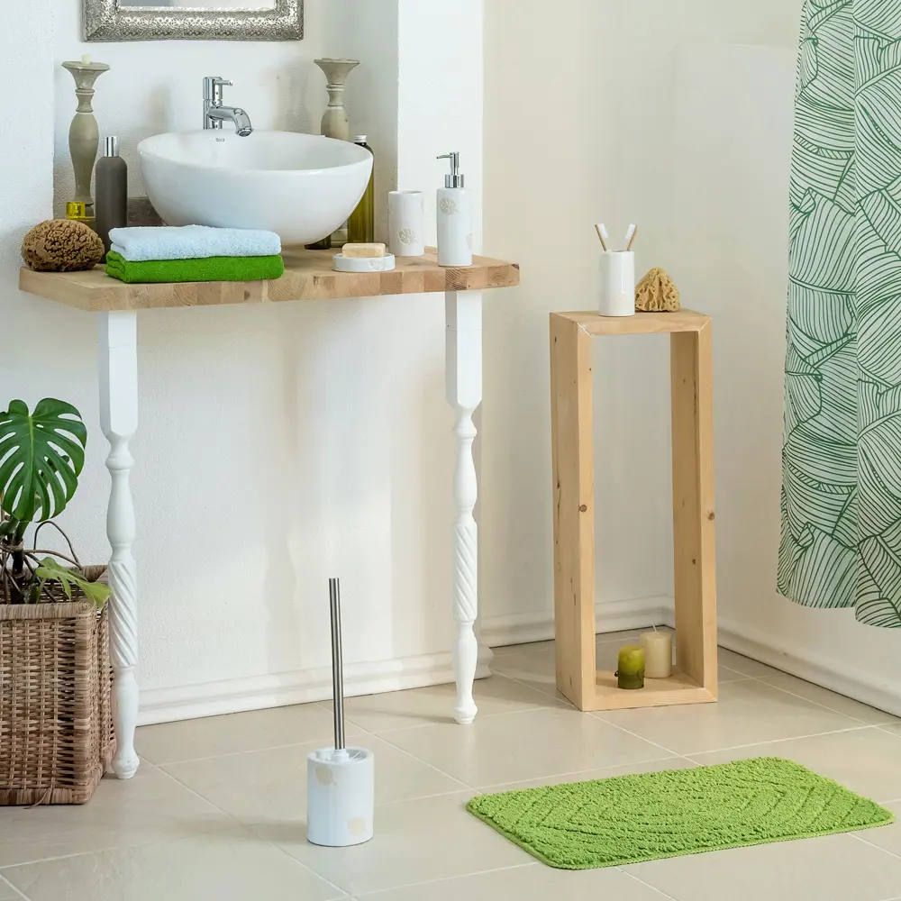 Дозатор для жидкого мыла Lopo цвет бежевый VERRAN STLM-2181313 - Вид №3