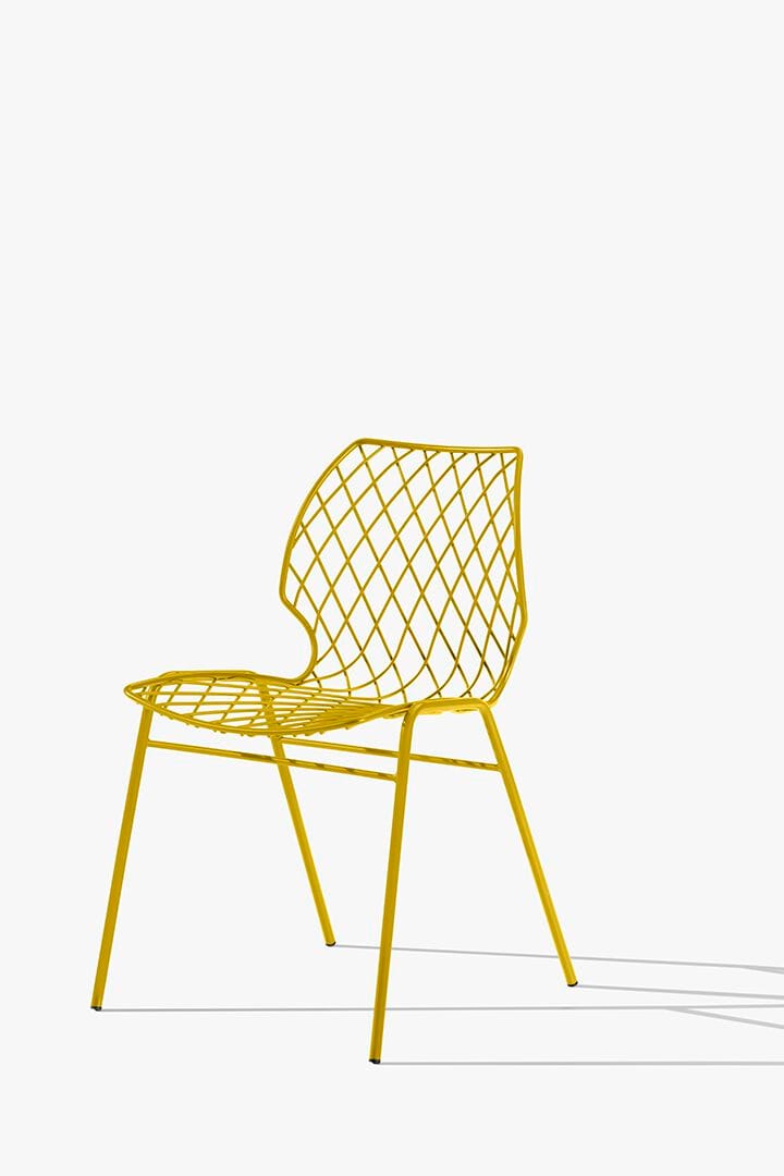 Стальной штабелируемый стул без подлокотников Et al Uni.one ARCH-00119099 - Вид №2