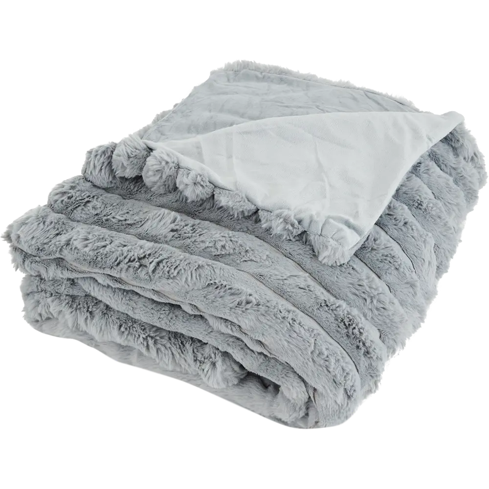 Santreyd Technominimal — уютный плед из искусственного меха 200x220 см 84720862 STLM-0053986