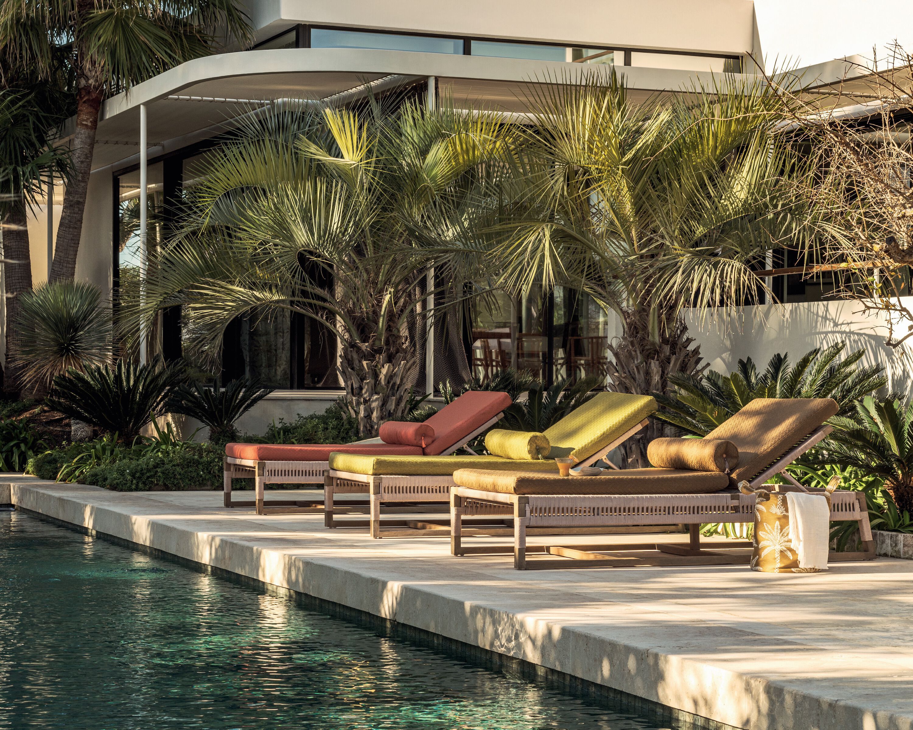 Жаккардовая обивочная ткань Élitis Venice Beach ARCH-00033574 - Вид №2