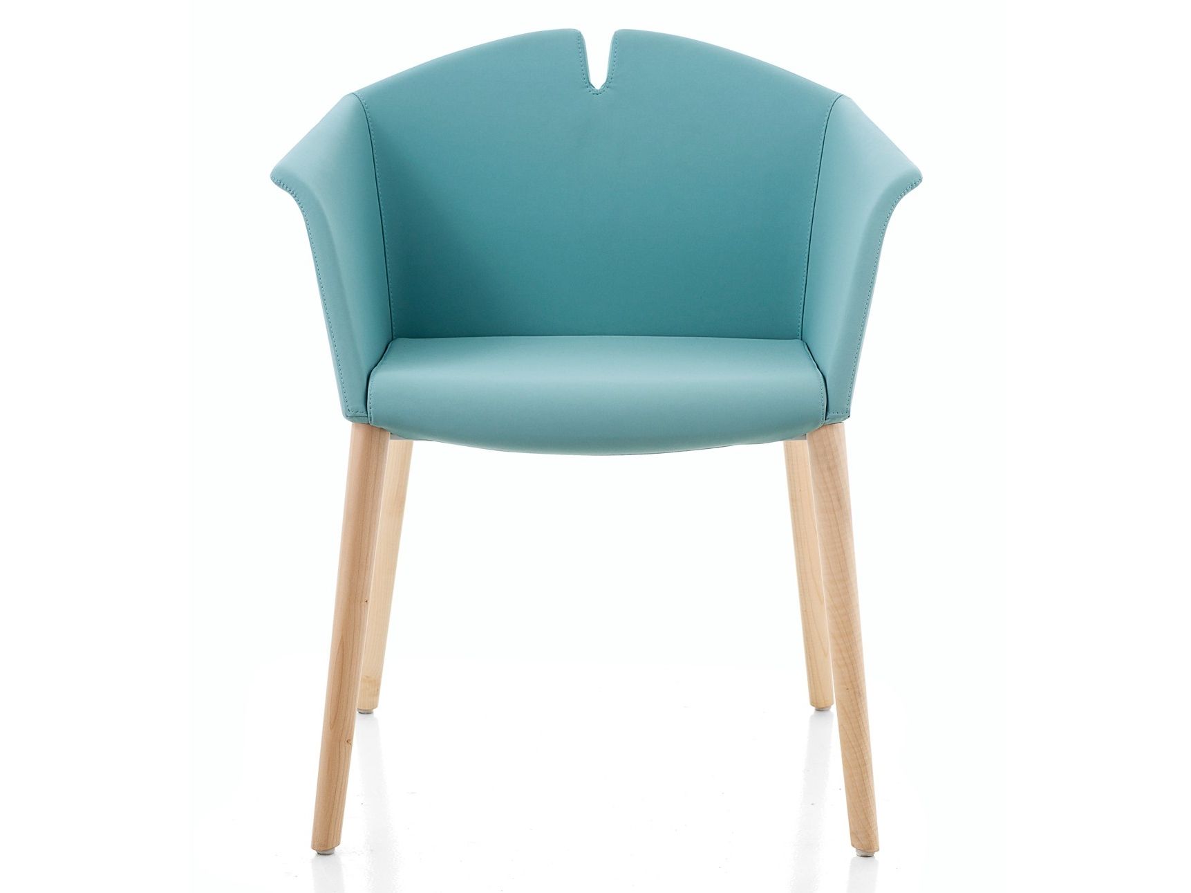 Кожаный стул с подлокотниками Kastel Kuad ARCH-00123117