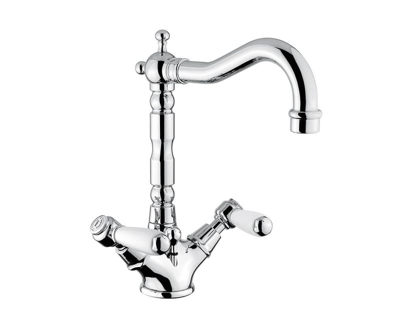 Смеситель для раковины из хромированной латуни Bugnatese REVIVAL ARCH-00042684