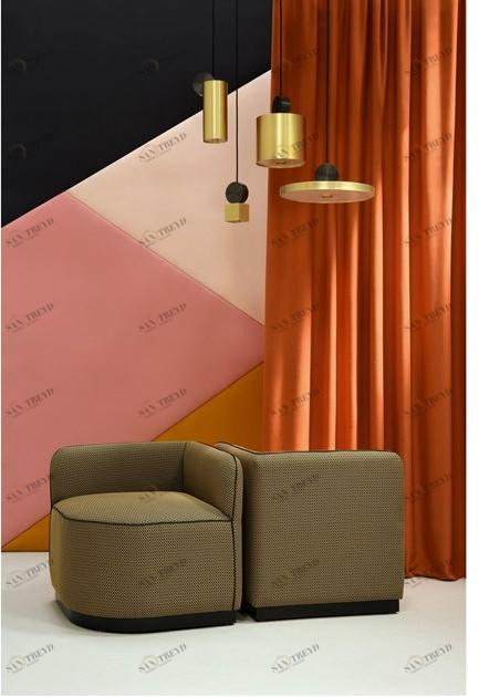 LELIEVRE Однотонная полиэфирная ткань 23 sun-id-1383544