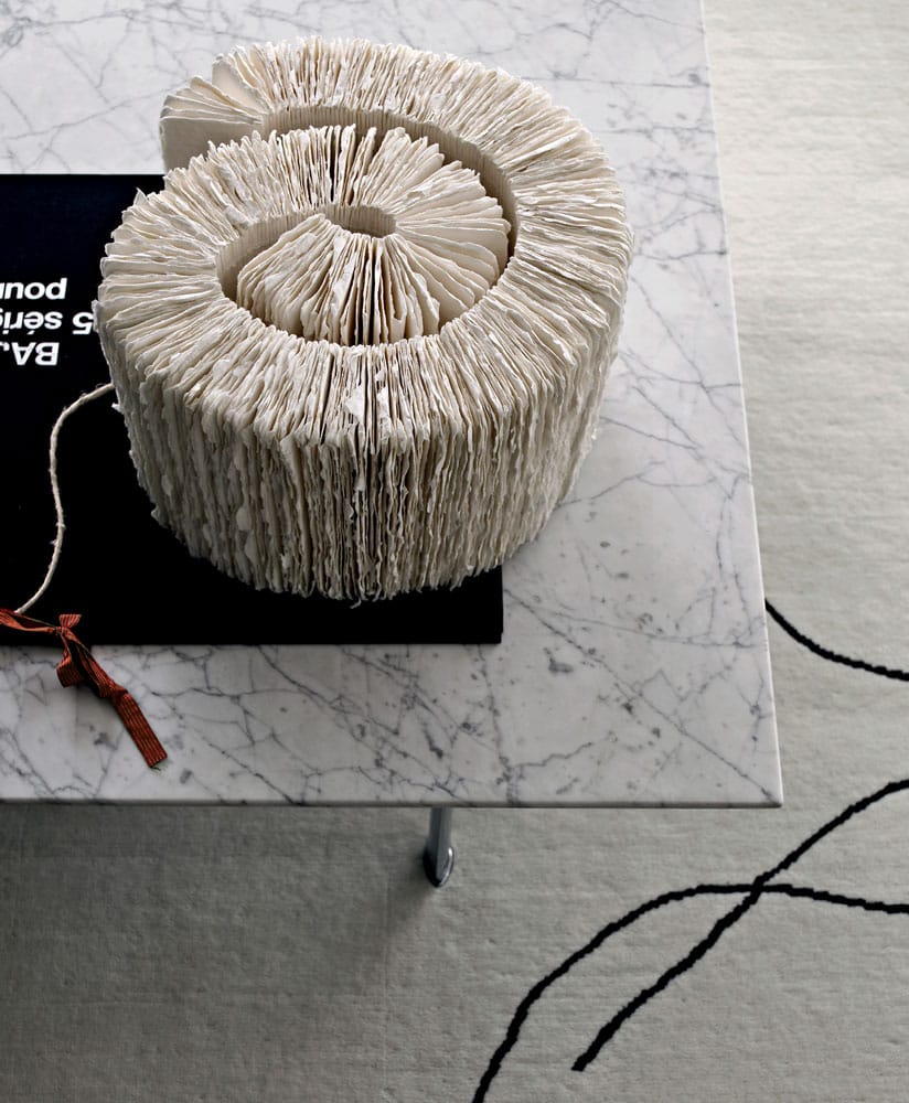 Мраморный прямоугольный низкий журнальный столик B&B Italia ARCH-00108500 - Вид №2